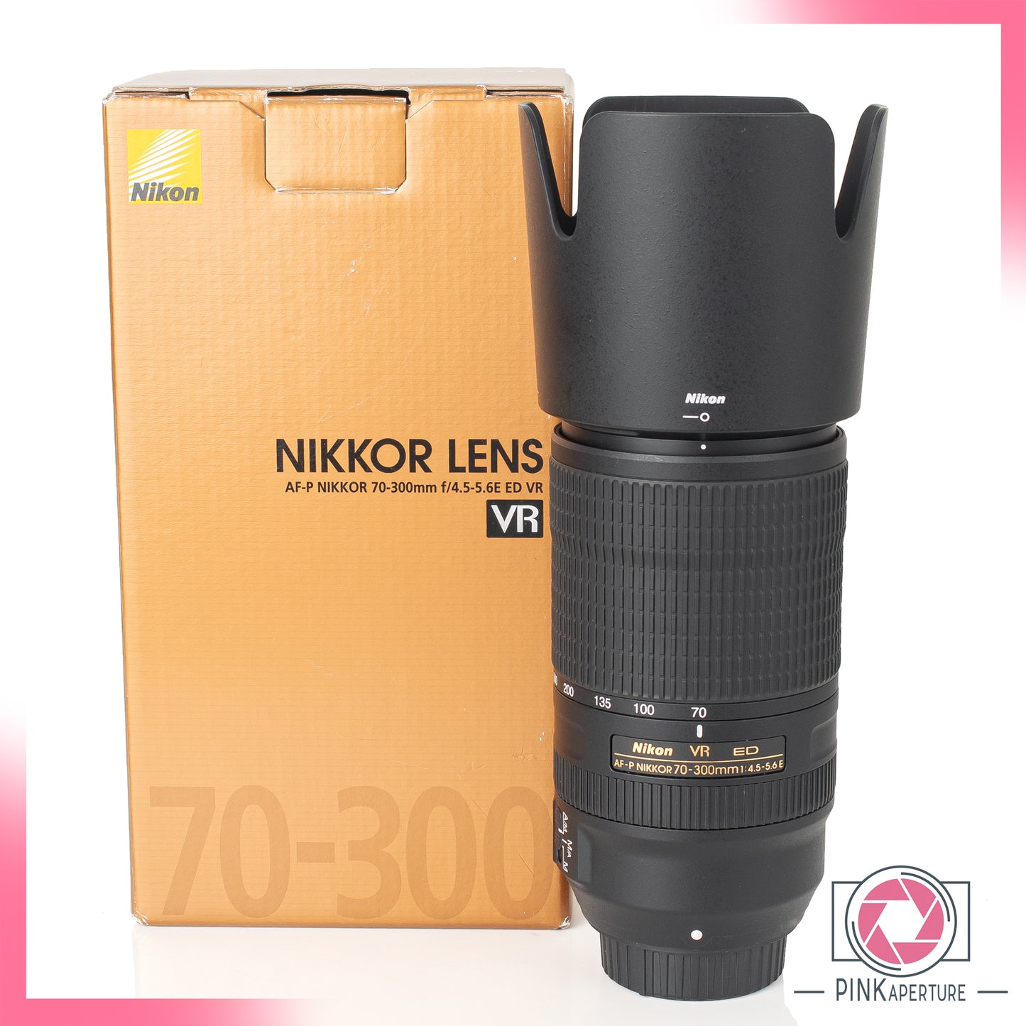Nikon 70-300mm f4.5-5.6E ED VR AF-P Lens
