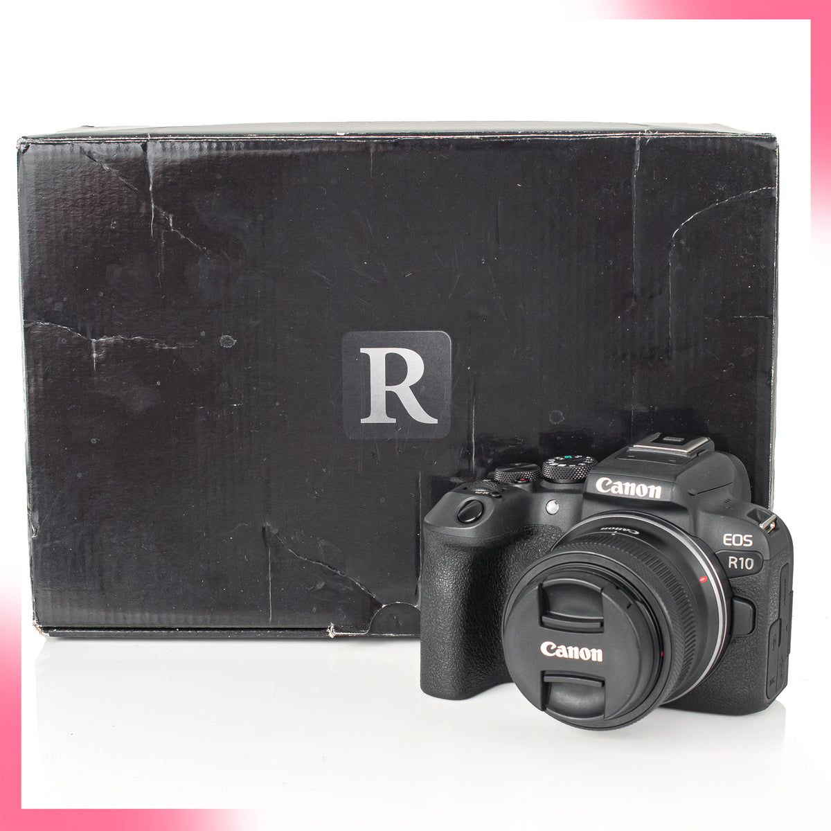 USED Canon EOS R10 Mirrorless Camera With Canon RF-S 18-45mm Lens