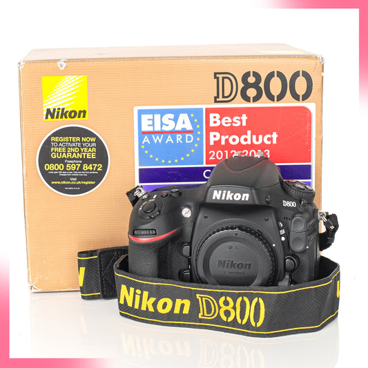 Nikon D800 Digital SLR Camera Body USED, Excellent Condition