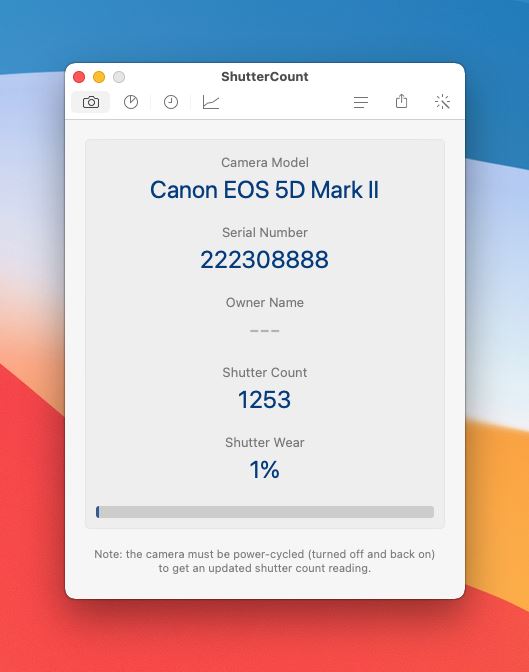 Canon EOS 5D Mark II Digital SLR Camera Body | LOW USAGE